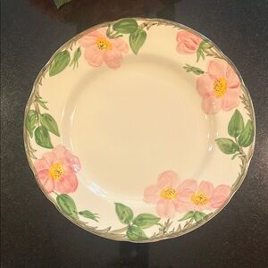 (1) Dinner Plate Desert Rose by FRANCISCAN - 10 5/8 inches